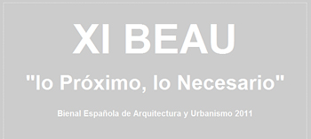 0. PORTADA BIENAL ESPAÑOLA DE ARQUITECTURA Y  URBANISMO (BEAU XI). en stepienybarno