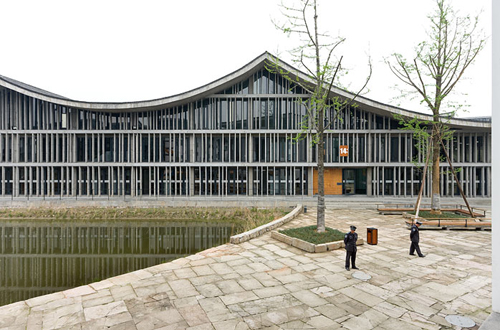 3. Nueva Academia de Arte en Hangzhou _ Wang Shu, Amateur Architecture Studio Pritzker _ stepienybarno